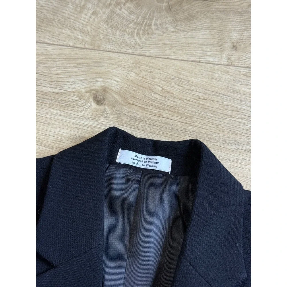 NWT Boys Calvin Klein Suit Separates Black SLIM FIT Jacket‎ Size 5 msrp $89.50